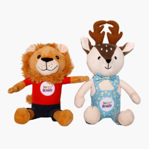 Pack of Two - Lenny the Lion & Dottie the Dear